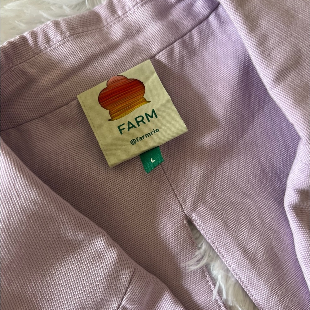 Farm Rio Lilac Cut Out Blazer - Picture 9 of 14